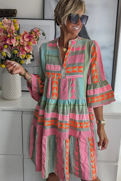 Juliane Boho Stufenkleid