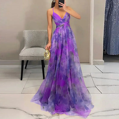 Luftiges Blumenkleid