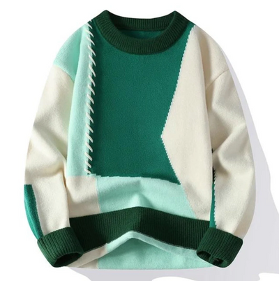 Apollo™ | Pullover mit Patchwork.