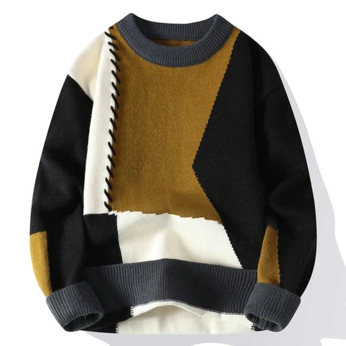 Apollo™ | Pullover mit Patchwork.