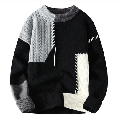 Apollo™ | Pullover mit Patchwork.
