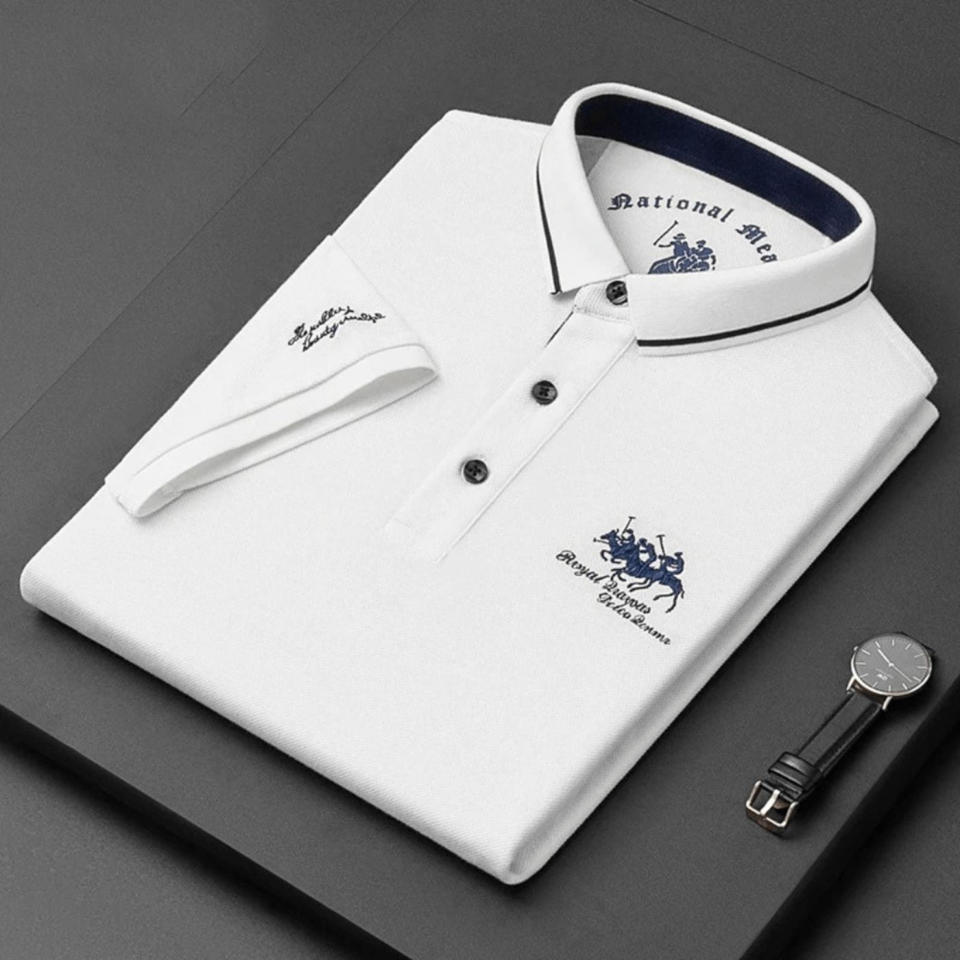 Luxus-Poloshirt