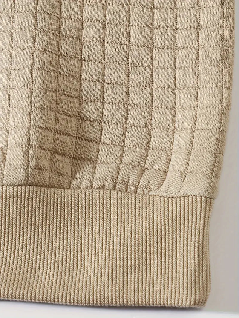 Apollo™ | Bohemian Karierter Langarm-Pullover