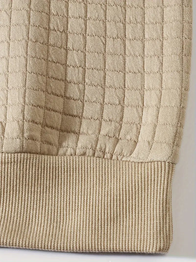 Apollo™ | Bohemian Karierter Langarm-Pullover