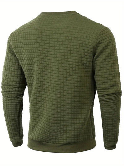 Apollo™ | Bohemian Karierter Langarm-Pullover