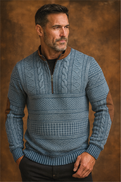 Apollo™ – Strickpullover mit Reißverschluss-Detail