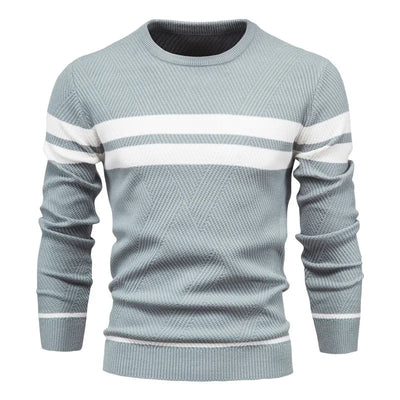 APOLLO™ | Patchwork Knit Pullover