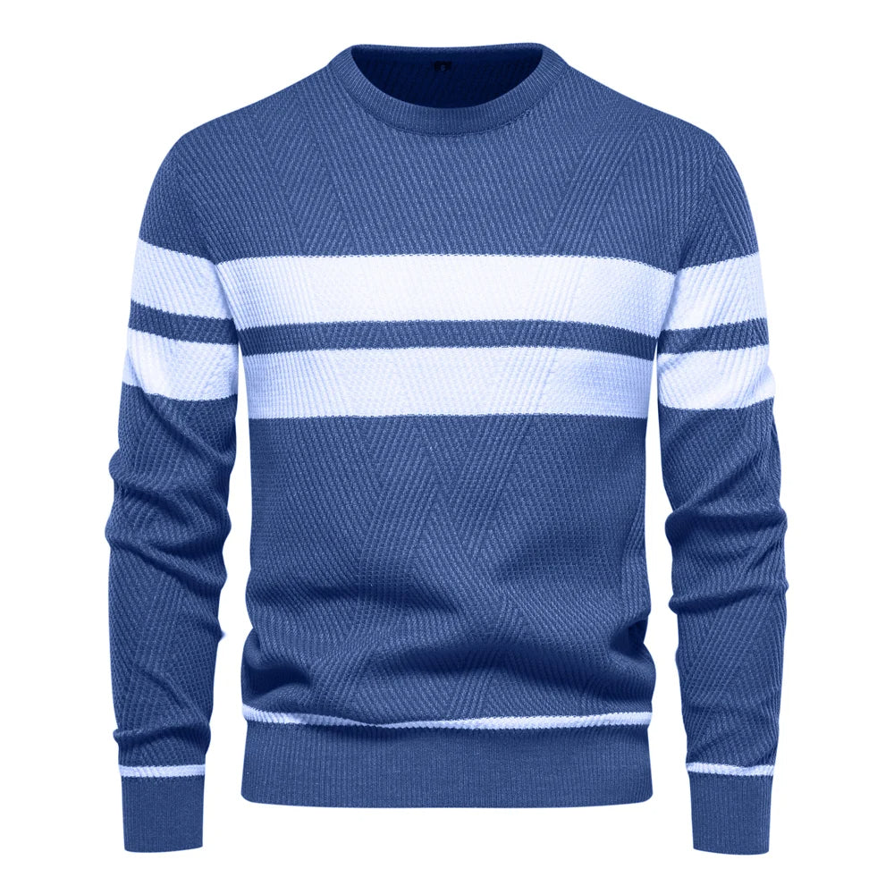 APOLLO™ | Patchwork Knit Pullover