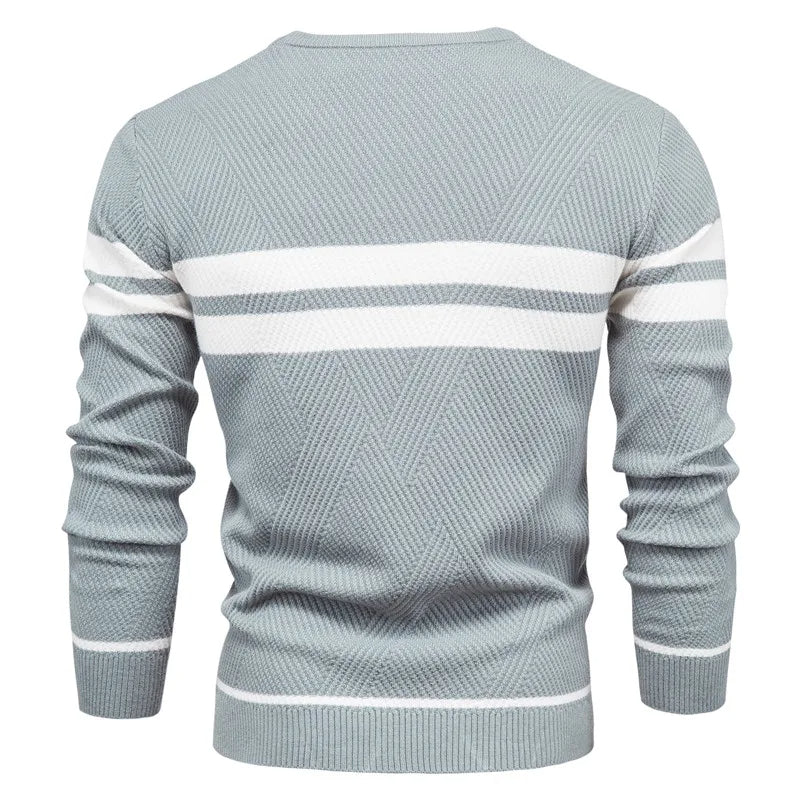 APOLLO™ | Patchwork Knit Pullover