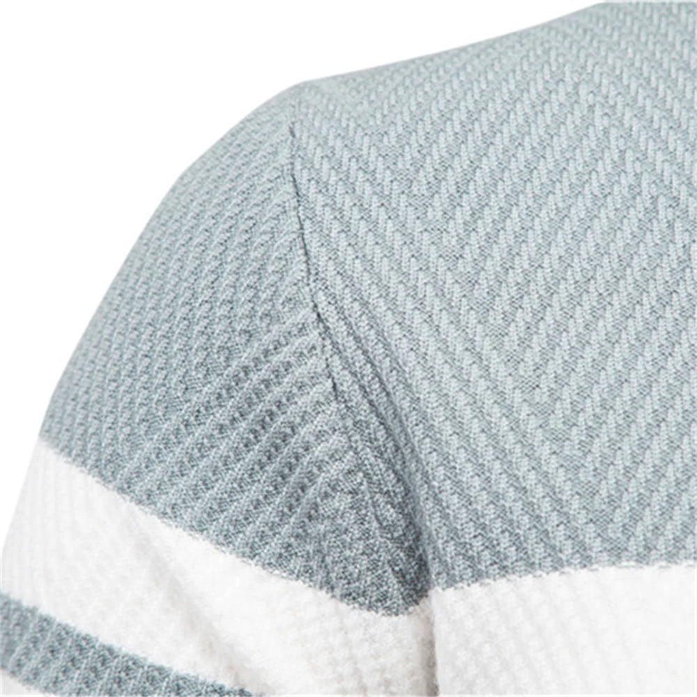 APOLLO™ | Patchwork Knit Pullover