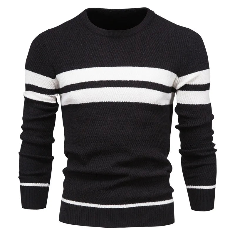 APOLLO™ | Patchwork Knit Pullover