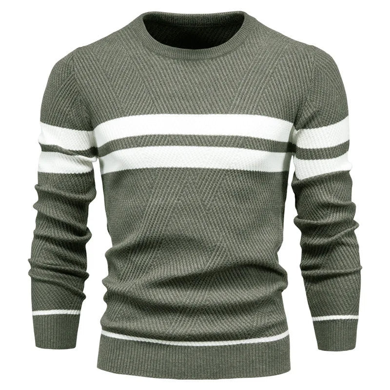 APOLLO™ | Patchwork Knit Pullover