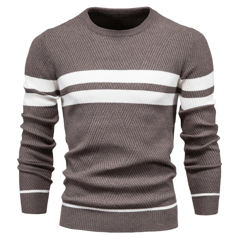 APOLLO™ | Patchwork Knit Pullover
