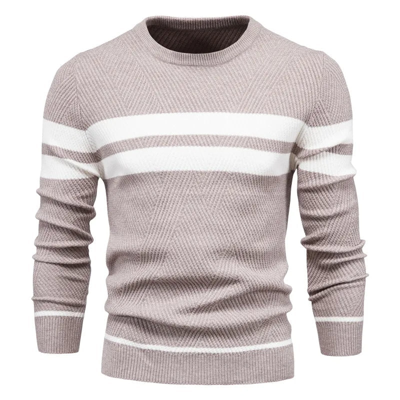 APOLLO™ | Patchwork Knit Pullover