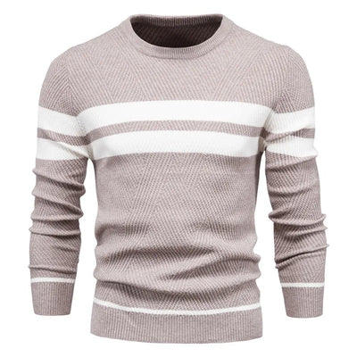 APOLLO™ | Patchwork Knit Pullover