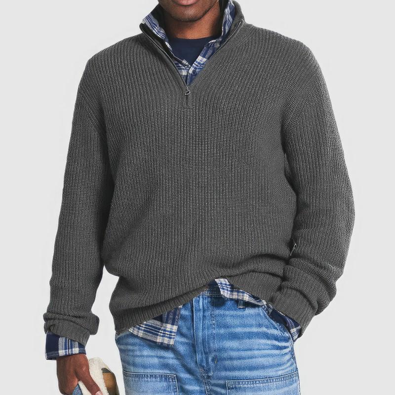 Apollo™ | Strickpullover für Herren mit Reißverschluss
