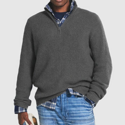 Apollo™ | Strickpullover für Herren mit Reißverschluss