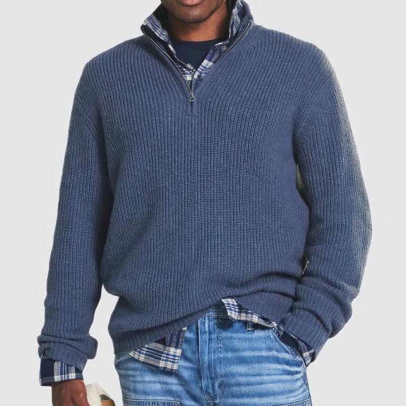 Apollo™ | Strickpullover für Herren mit Reißverschluss