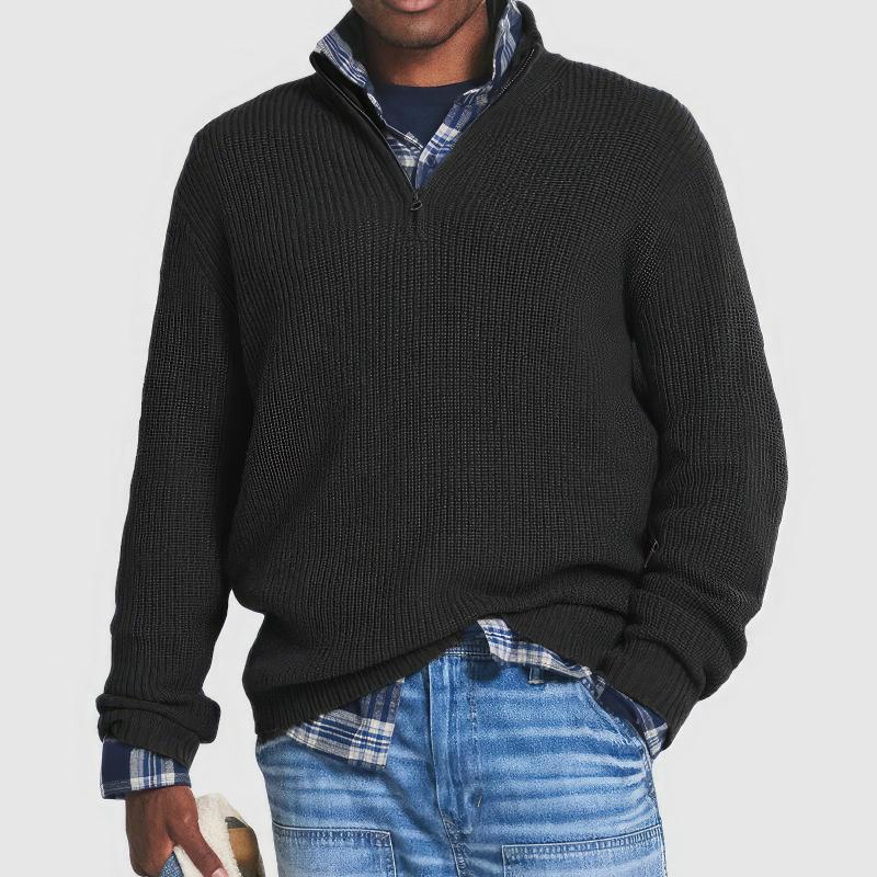 Apollo™ | Strickpullover für Herren mit Reißverschluss