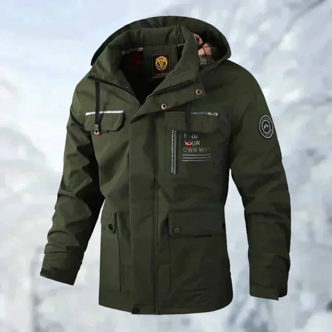 APOLLO™ | Wasserfeste Herren-Outdoorjacke für Herbst & Winter
