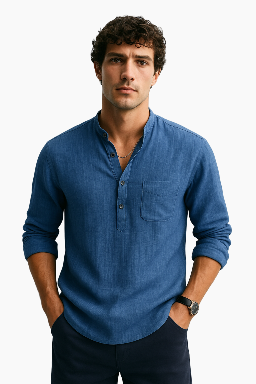 Apollo™ | Atmungsaktives Leinenhemd