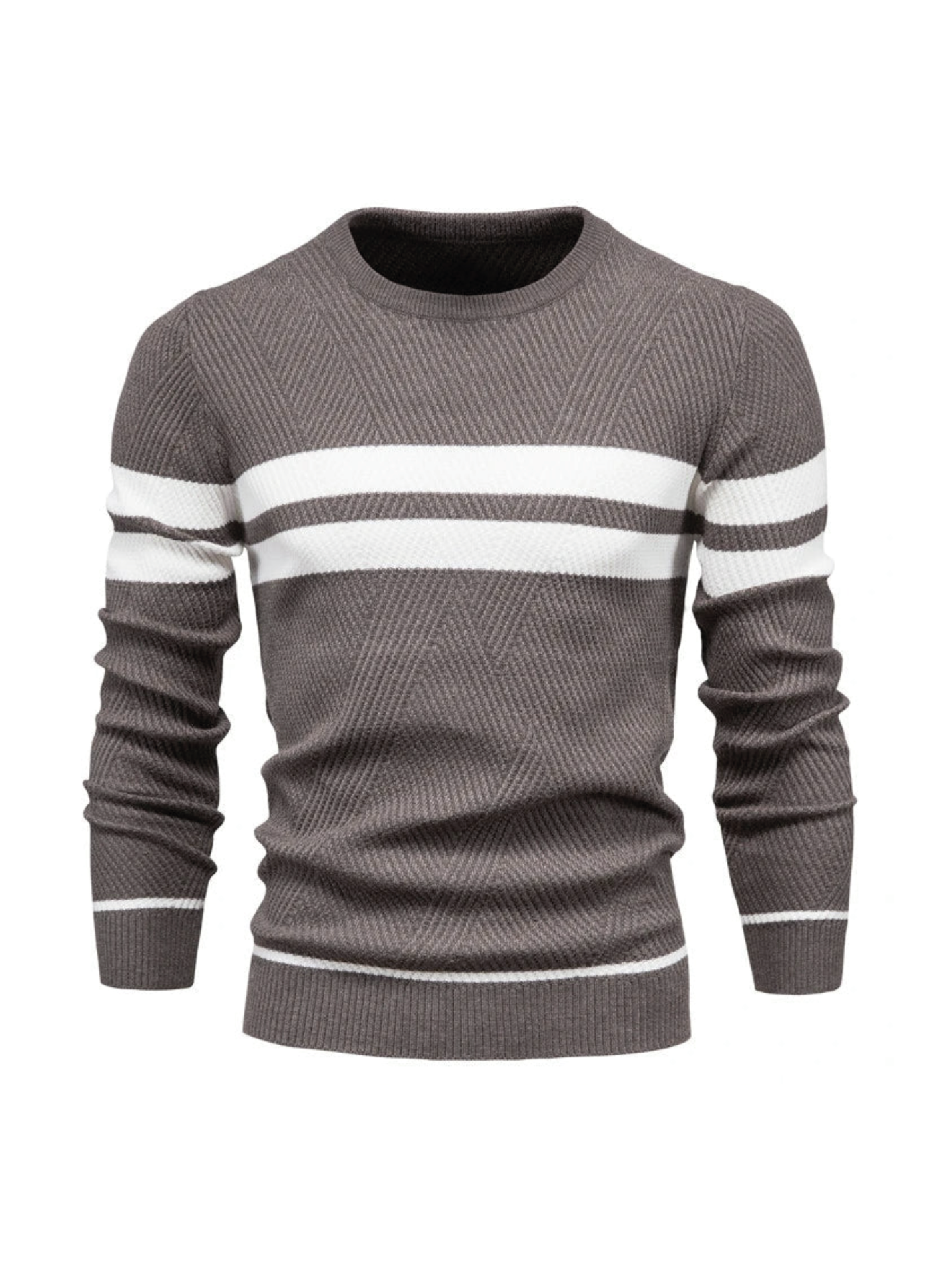 APOLLO™ | Patchwork Knit Pullover