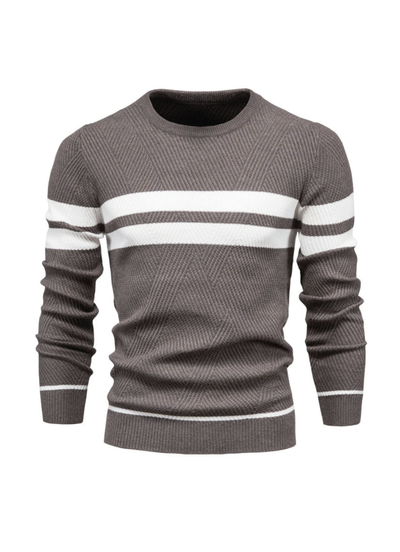 APOLLO™ | Patchwork Knit Pullover