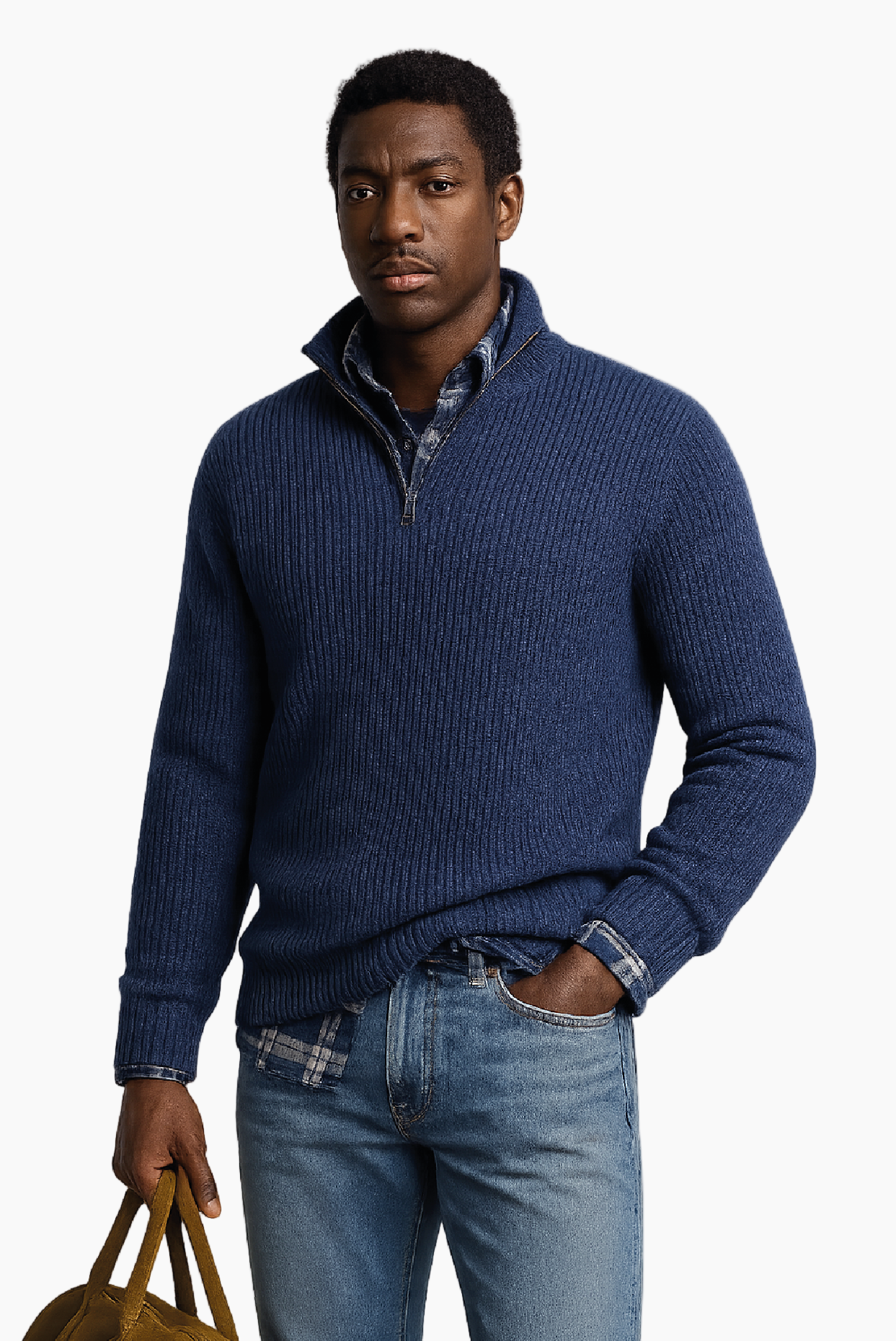 Apollo™ | Strickpullover für Herren mit Reißverschluss